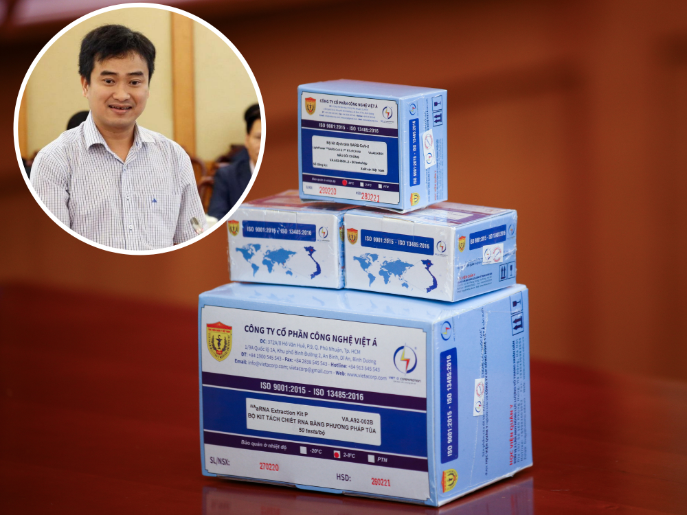 Kit test Covid19 của Việt Á vào Bệnh viện nhi Trung ương bằng gói thầu hơn 32 tỷ đồng