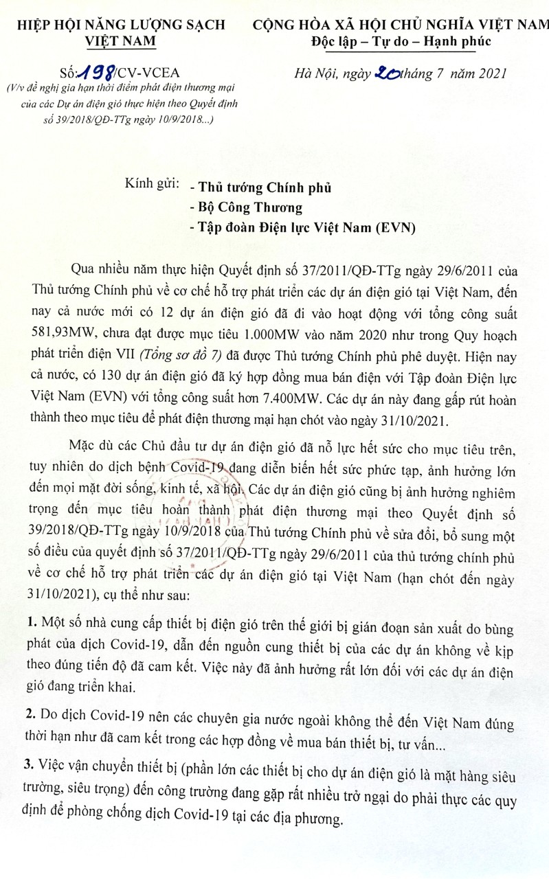Nhiều dự án điện gió sắp hoàn thành vẫn nguy cơ… chôn vốn