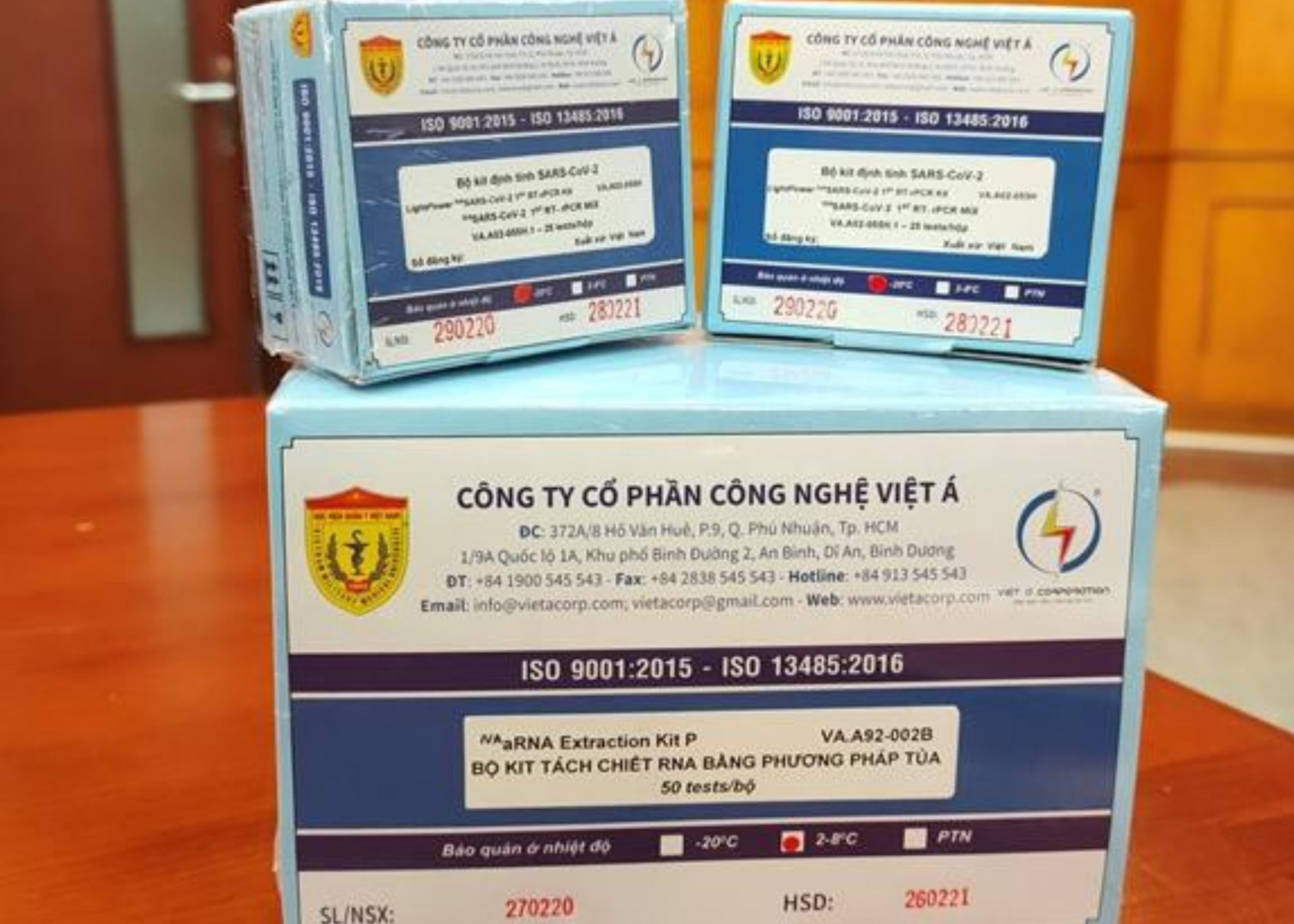 Ba bệnh viện ở TPHCM mua kit test của Công ty Việt Á