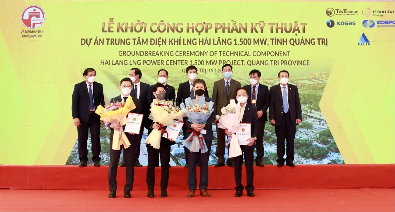 TT Group và đối tác Hàn Quốc khởi công dự án điện khí 23 tỷ USD tại Quảng Trị