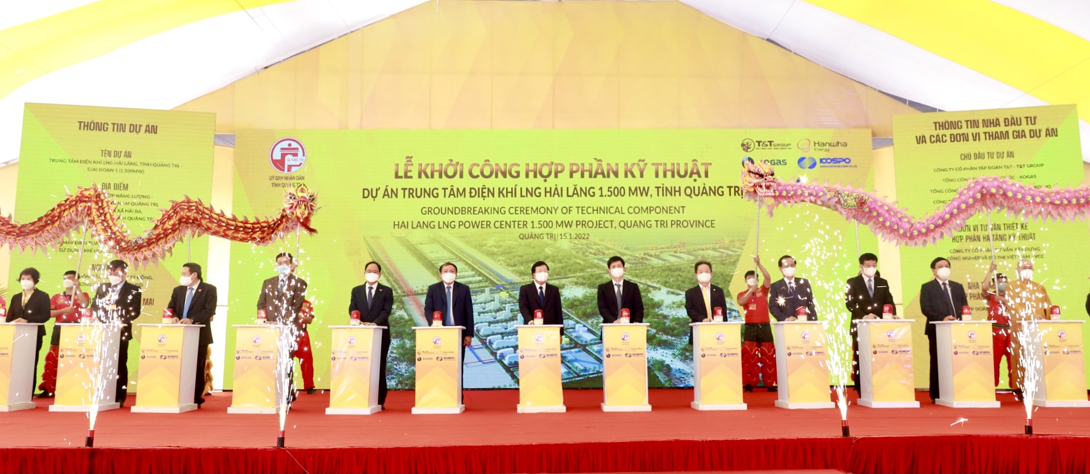 TT Group và đối tác Hàn Quốc khởi công dự án điện khí 23 tỷ USD tại Quảng Trị