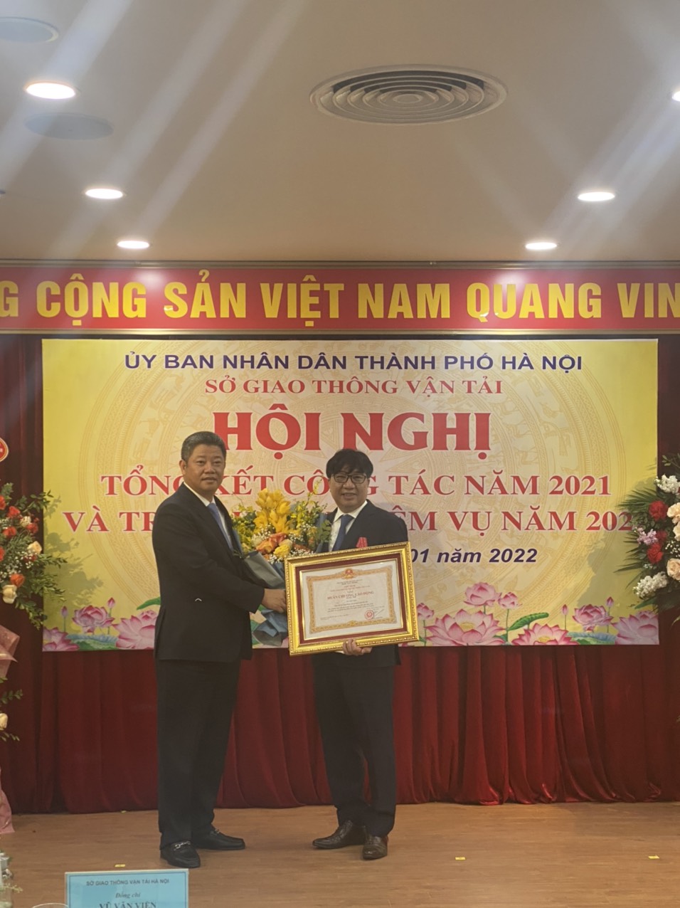 Sở Giao thông vận tải Hà Nội quyết tâm hoàn thành xuất sắc nhiệm vụ công tác năm 2022