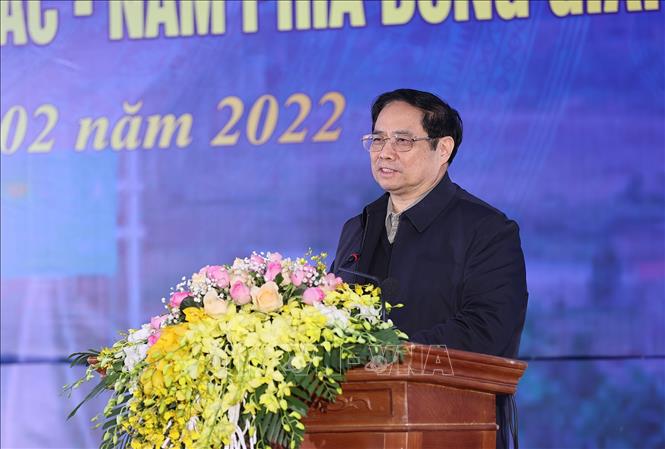 Thủ tướng Phạm Minh Chính dự lễ khánh thành cao tốc Cao Bồ Mai Sơn