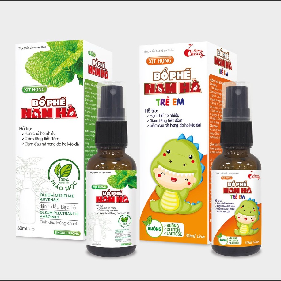 Cảnh báo sản phẩm Xịt họng bổ phế Nam Hà quảng cáo sai quy định