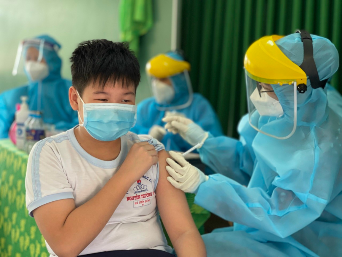 Khảo sát tiêm vaccine cho trẻ từ 511 tuổi Hơn 60 phụ huynh bỏ phiếu tán thành