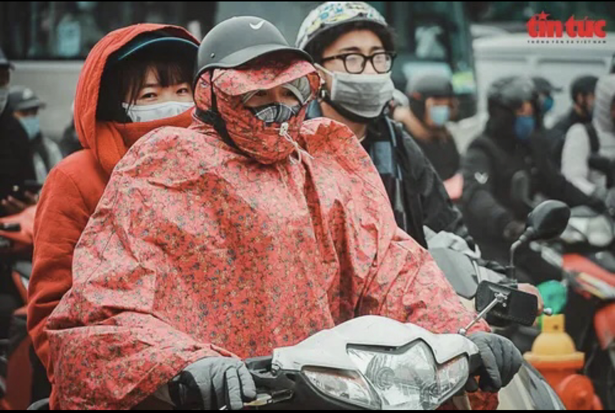 Đêm 122 đến ngày 132 Bắc Bộ có nơi mưa vừa mưa to