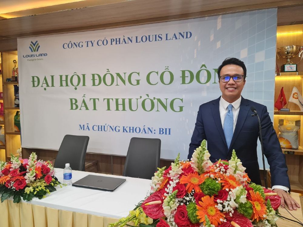 Chủ tịch HĐQT Louis Land BII xin từ nhiệm chỉ sau hơn 3 tháng ngồi ghế nóng