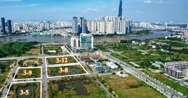 TP HCM chưa chốt thời gian đấu giá lại 2 lô đất bị bỏ cọc ở Thủ Thiêm