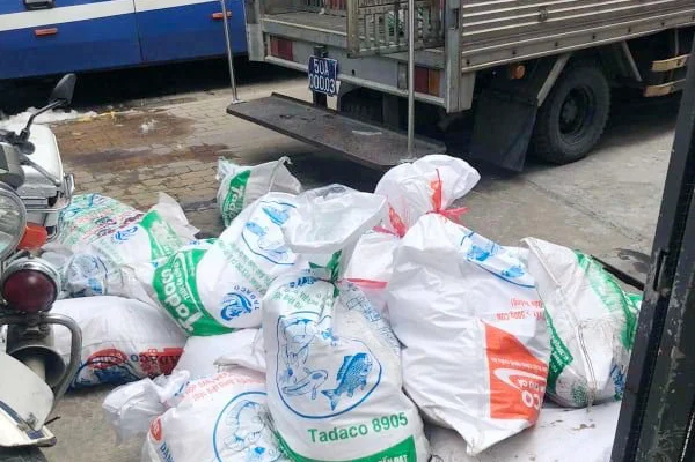 Chặn xe khách chở 16 tấn heo sữa hôi thối vào TPHCM để tiêu thụ tại các quán ăn